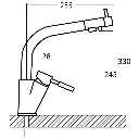 Strahlregler - Perlator für Filterwasser zu 3-Wege-Armatur Oregon Chrom3.webp