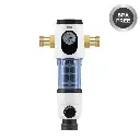 [11935] AORA Rückspülfilter – Halbautomatischer Edelstahl-Vorfilter mit Rückspülfunktion & Manometer – 40 µm Feinfilter für Hauswasseranlagen 1_ Zoll BPA FREE.webp