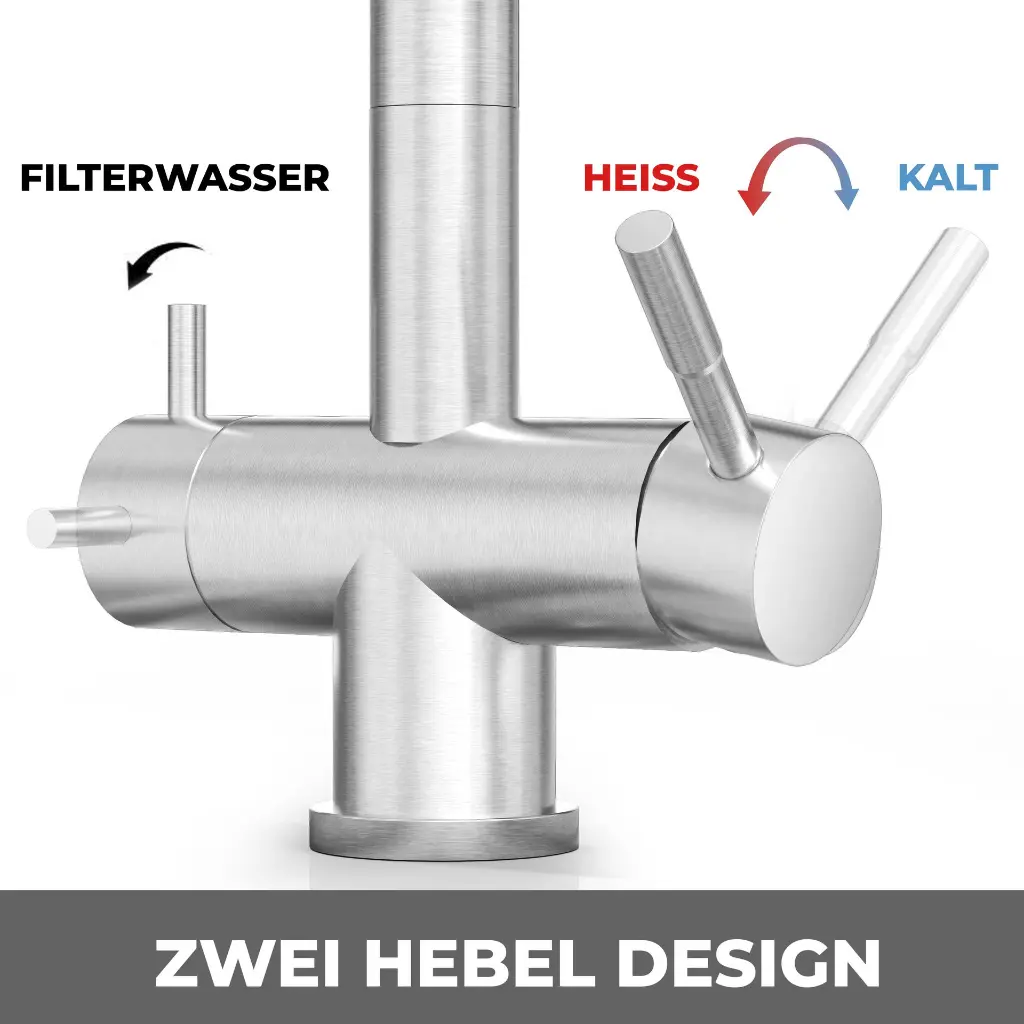 3-Wege-Armatur ZARA INOX L-Auslauf in Edelstahl Massiv4.webp