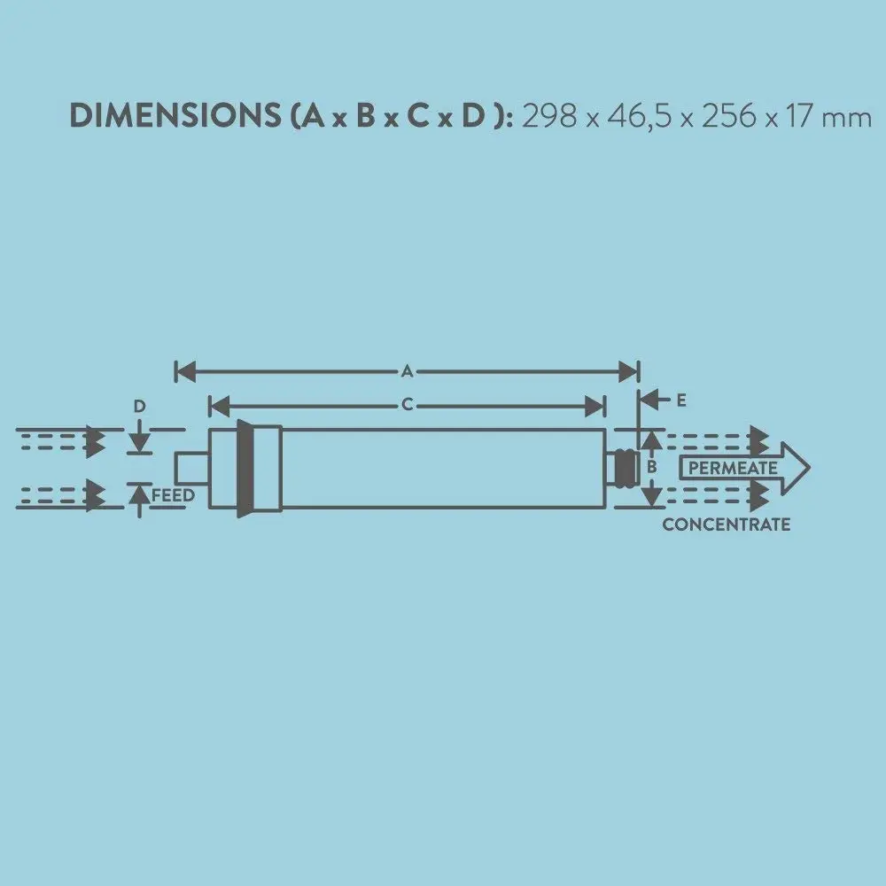 Membrane LOW REJECTION MEMRANE RECOMAX 113.webp