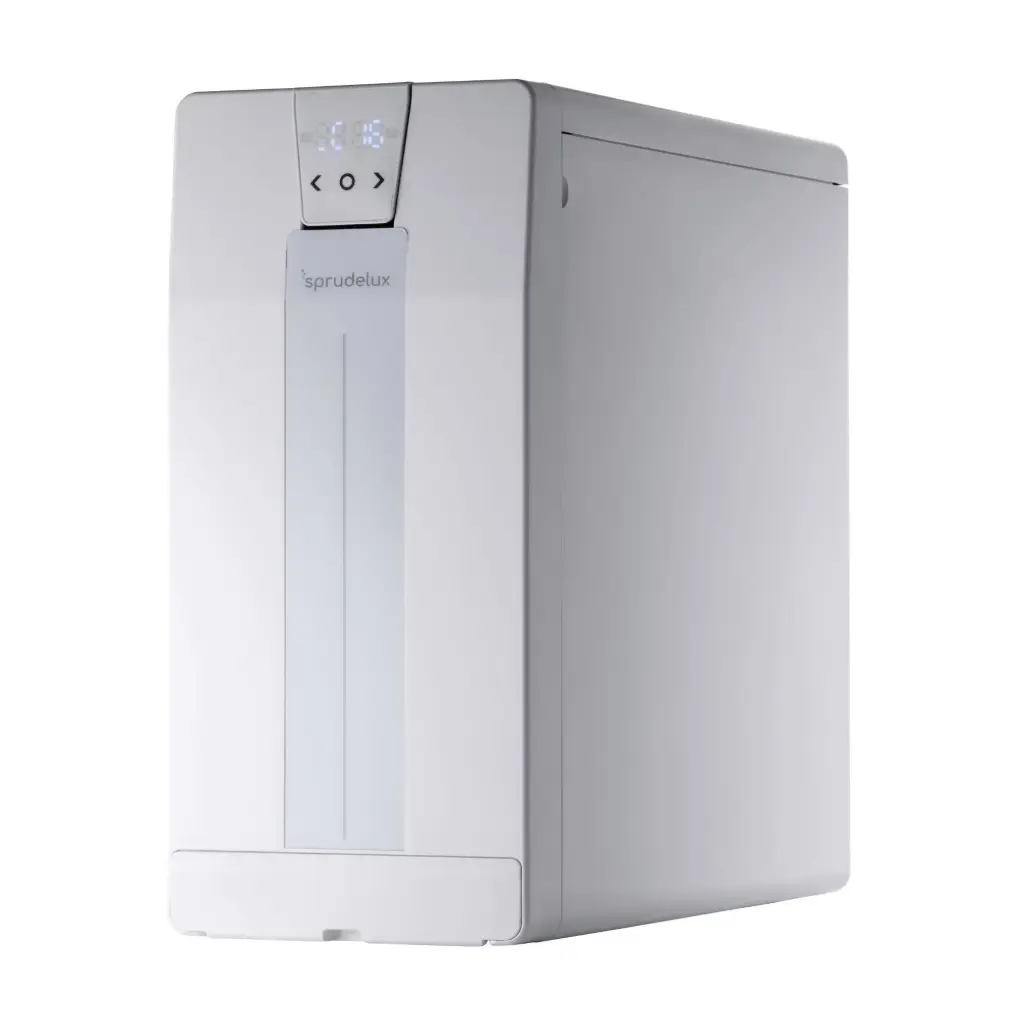 SPRUDELUX® POWER SODA - Premium Untertisch-Sprudelanlage | 20 L/Std. | höchster CO2 Gehalt | kompakt & leistungsstark | Made in Italy