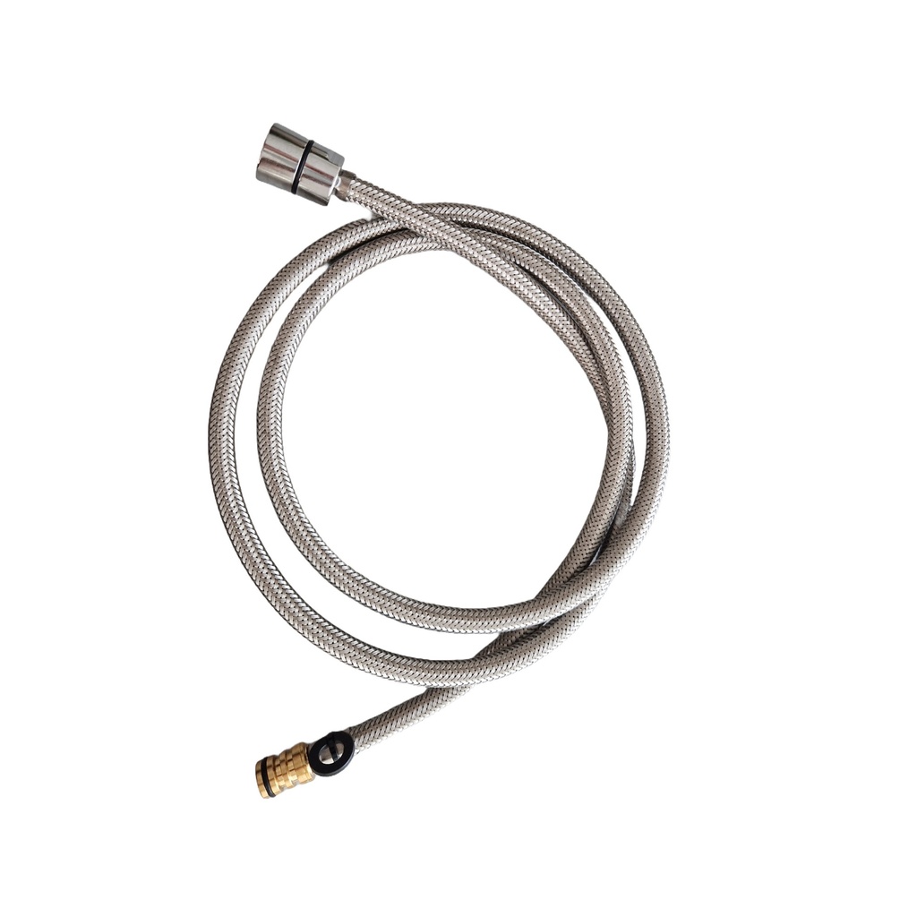 Brauseschlauch 150 cm lang für 3-Wege-Armatur mit ausziehbarer Brause CUCINA IDEALE