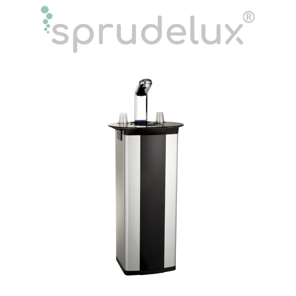 SPRUDELUX® Wasserspender OFFICE RED - Trinkwasser Standgerät