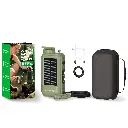 HYDROSOLVE SolarPro Outdoor Wasserfilter – Elektrisch, Tragbar & Wiederaufladbar – 0,01 Mikron – Solar/USB/Kurbel – Powerbank – für Camping, Wandern, Notfall & Survival