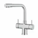 5-Wege-Armatur NOBIUS Chrom für Sprudelwasser Made in Italy