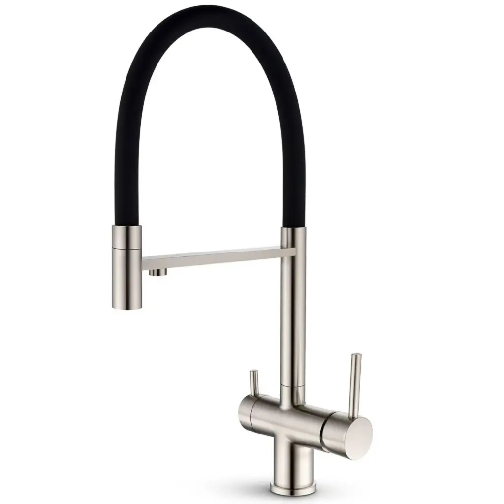 Armatur: ALPINA Edelstahl gebürstet