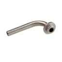 Nippel 90° mit Führungszapfen für Zapfhahn mit Kompensator 8 mm Steck Bogen Edelstahl