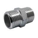 Doppelnippel 3/8" AG x 3/8" AG - aus 340 Edelstahl