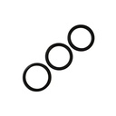 Dichtungsset Bereich Auslauf für 3-Wege-Armatur SATURN